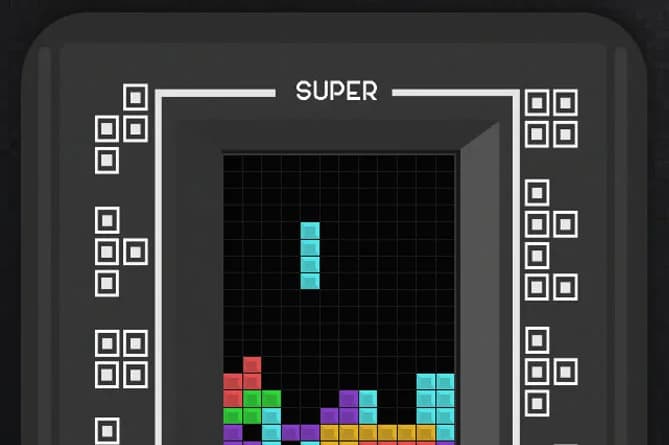 Retro Tetris